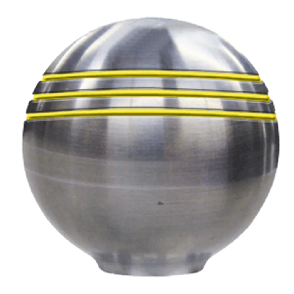 Schmitt & Ongaro Marine 50048 — Schmitt & Ongaro Throttle Knob - 1-7/8" - Gold Grooves