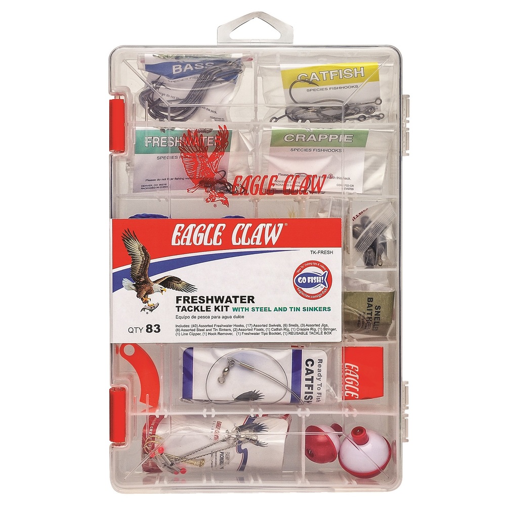 Eagle Claw TK-FRESH - Eagle Claw Fresh Water Tackle Kit