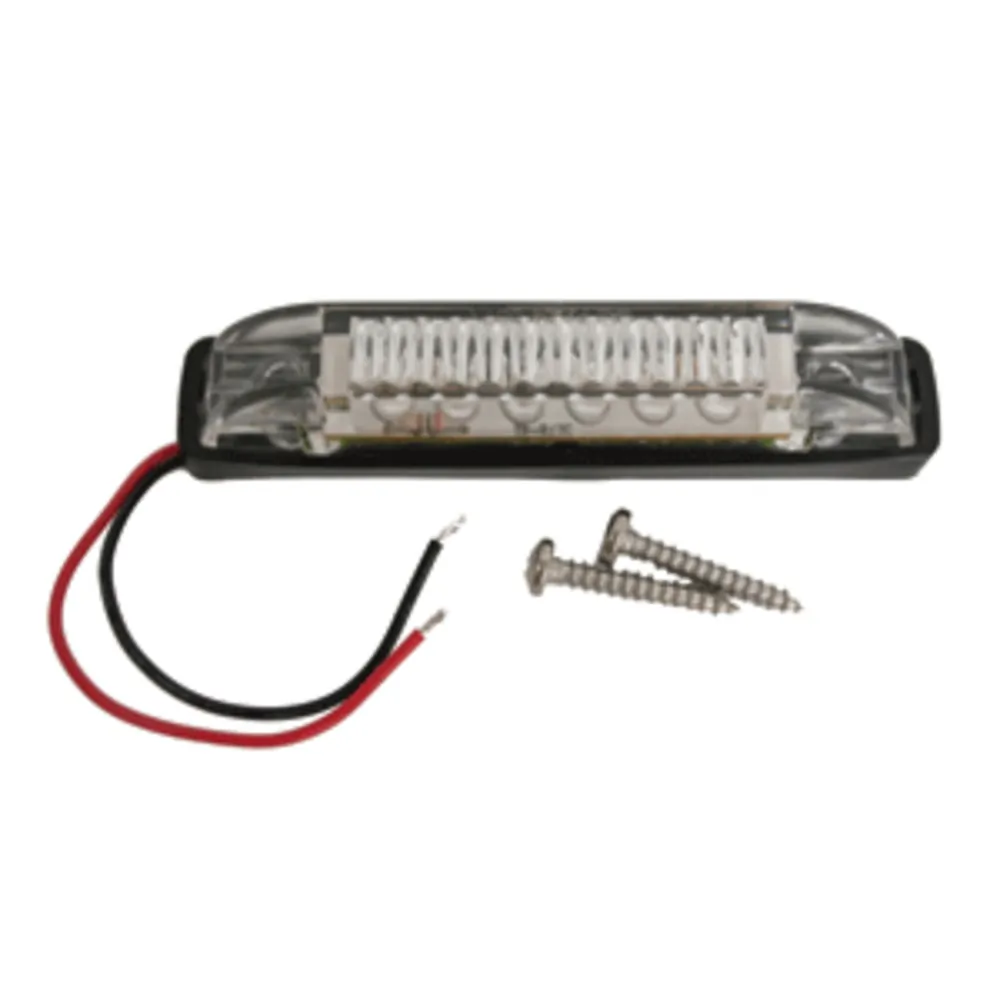 Attwood Marine 6355W7 — Attwood 4" LED Utility Courtesy Light - 12V