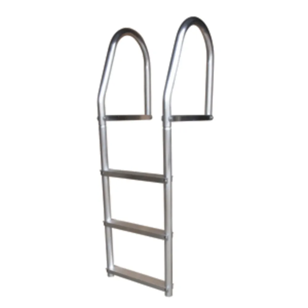 Dock Edge 2073-F — Dock Edge Fixed Eco - Weld Free Aluminum 3-Step Dock Ladder