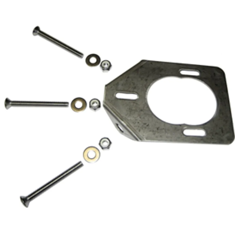 Lees Tackle RH5930 — Lee's Stainless Steel Backing Plate f/Heavy Rod Holders