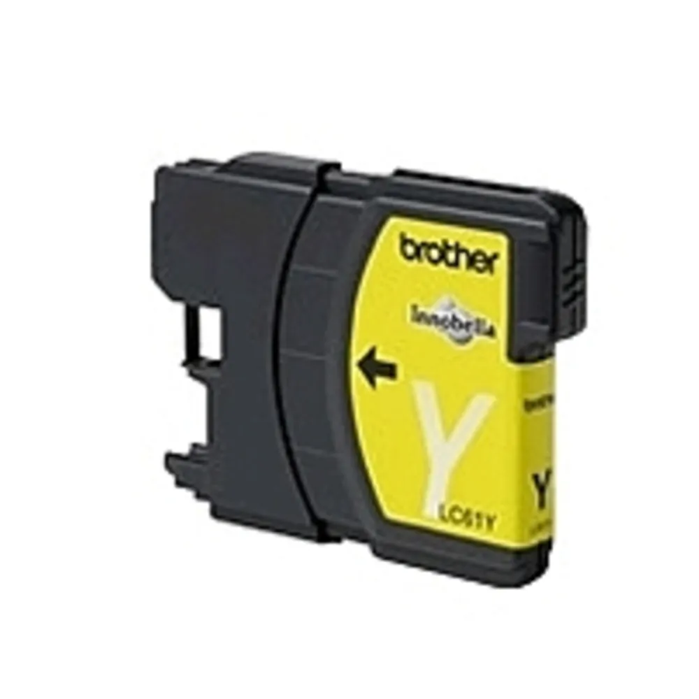 Brother LC61YS — YELLOW INK CARTRIDGE