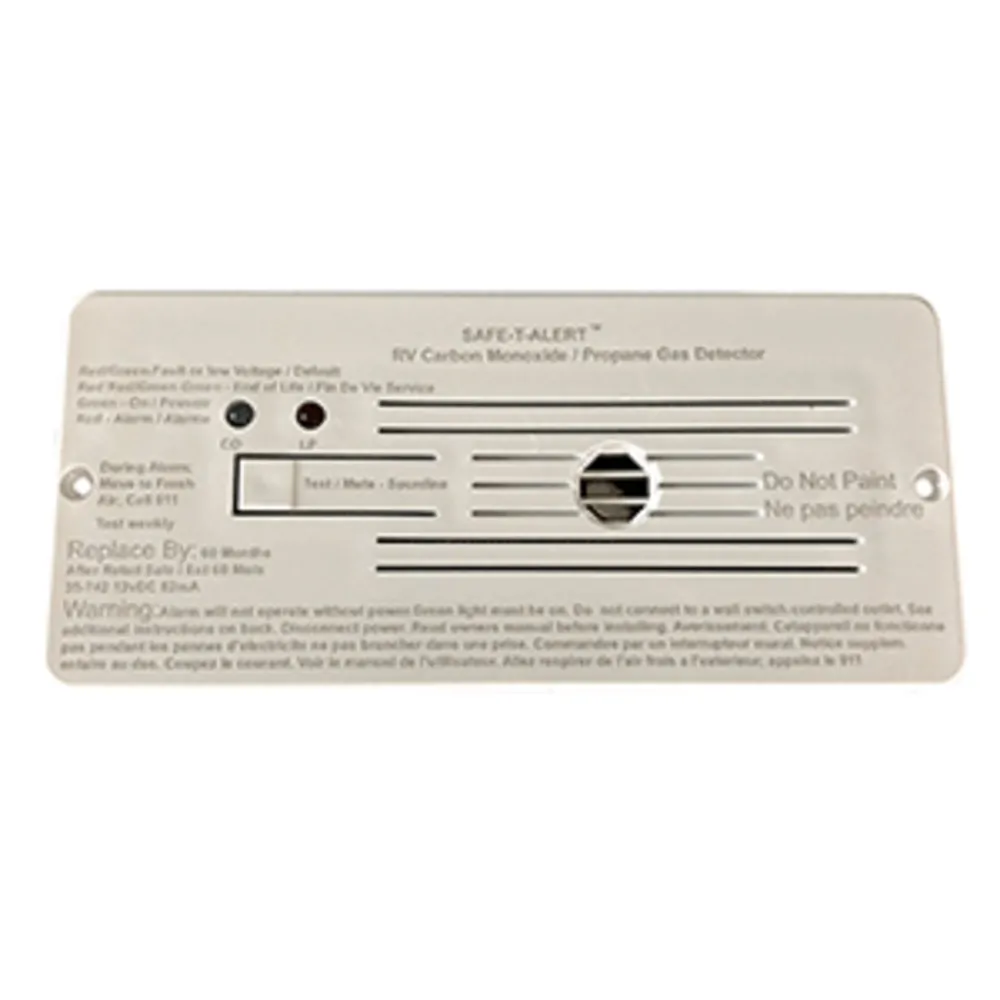 Safe-T-Alert 35-742-WHT — Safe-T-Alert Combo Carbon Monoxide Propane Alarms Flush Mount - White