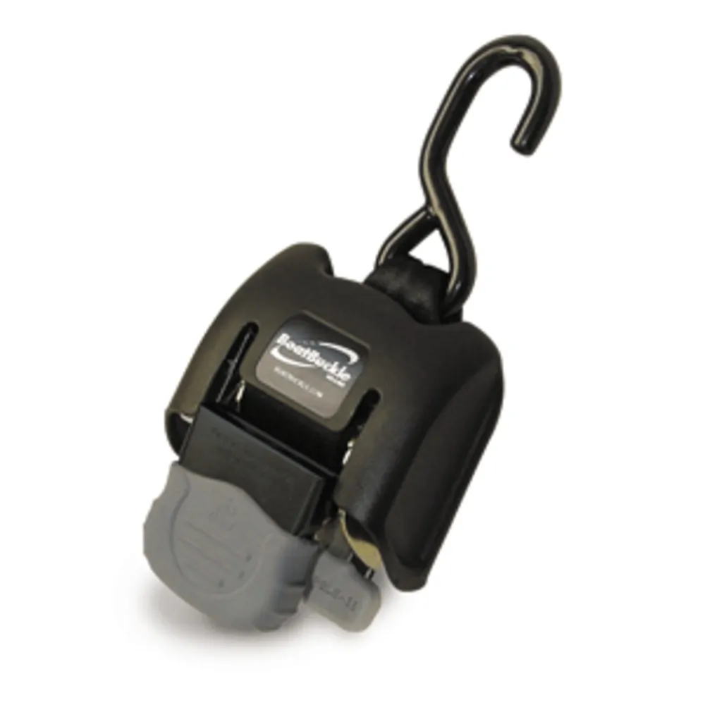 BoatBuckle F08893 — BoatBuckle G2 Retractable Transom Tie-Down - 14-43 - Pair
