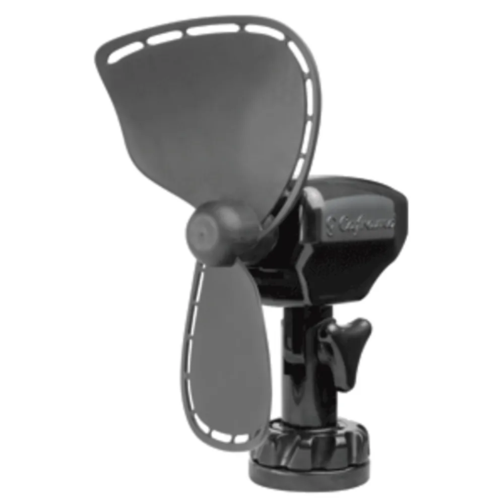 Caframo 757DCBBX — SEEKR by Caframo Ultimate 757 12V 2-Speed 7" Fan - Direct Wire - Black