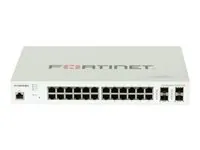 Fortinet FS-224E-POE — SWITCH - FS-224E-POE - 1RU - WIRED - 1GBPS - GIGABIT ETHERNET - 512MB RAM - 128M