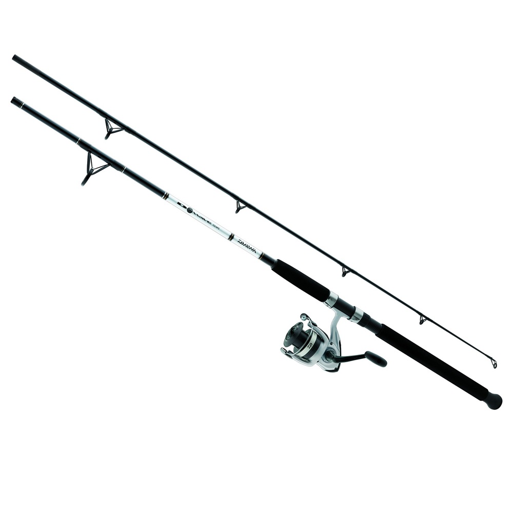 Daiwa DWB40-B/F802M - Daiwa D-Wave Saltwater 2-Piece Spinning Combo 8ft