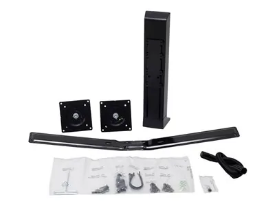 ERGOTRON 97-934-085 — WORKFIT DUAL MONITOR KIT, ERGOTRON BLACK