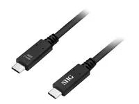Siig CB-TC0E11-S1 — TRUE 4K PERFORMANCE EASILY CHARGES AND SYNCS YOUR USB-C DEVICES WITH 60W POWER D