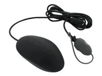 SEAL SHIELD SSM3 — SEAL SHIELD WASHABLE MEDICAL GRADE OPTICAL MOUSE - DISHWASHER SAFE (BLACK)(USB)