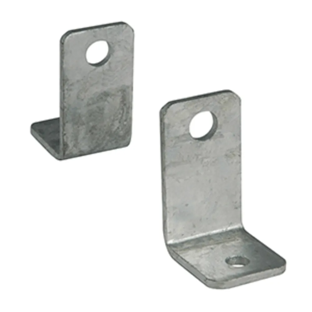 C.E. Smith 10211G — C.E. Smith Side Angle "L" Bracket - Pair - Galvanized