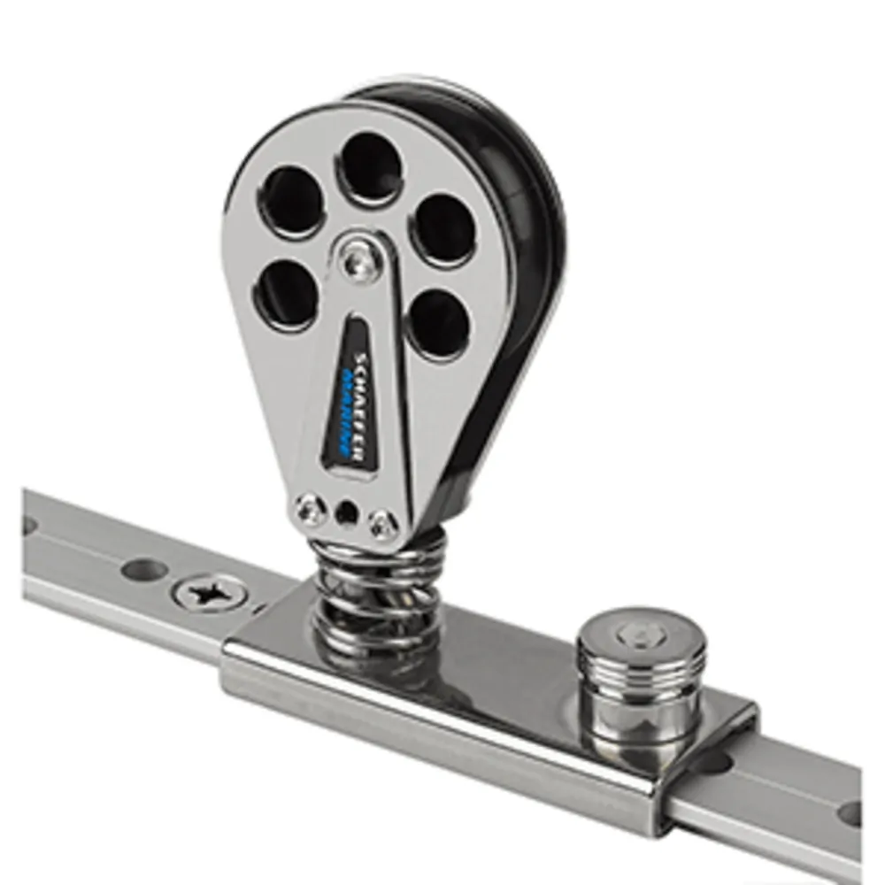 Schaefer Marine 705-92 — Schaefer Spring Loaded/Lined Slide/Stainless Steel f/1-1/4" T-Track