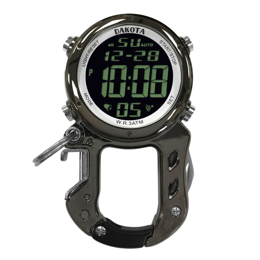 Dakota 30972 - Dakota Digital Zip Clip Bottle Opener Watch Gunmetal