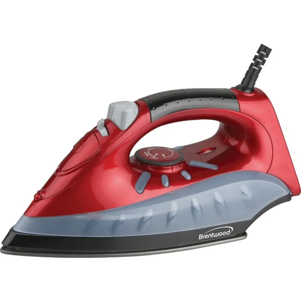 Brentwood MPI-61 — Brentwood Full Size Steam / Spray / Dry Iron in Red