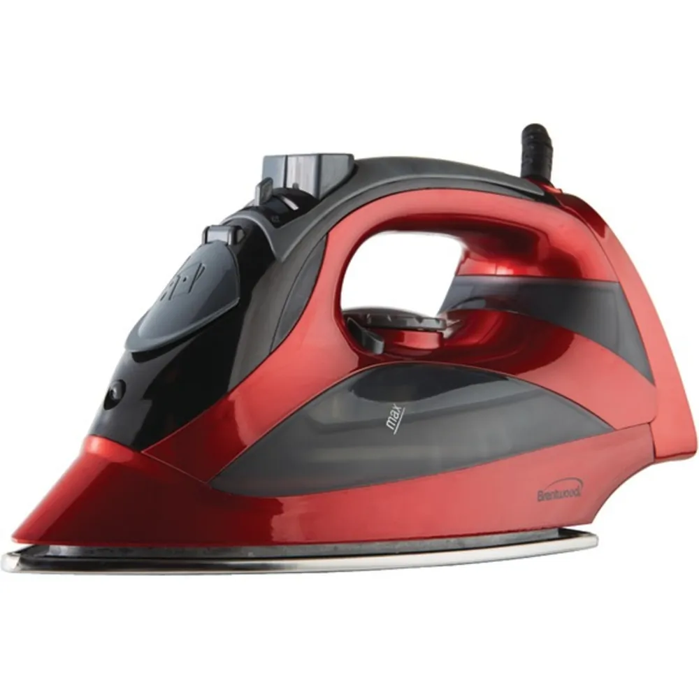 Brentwood MPI-90R — Brentwood Steam Iron With Auto Shut-OFF - Red