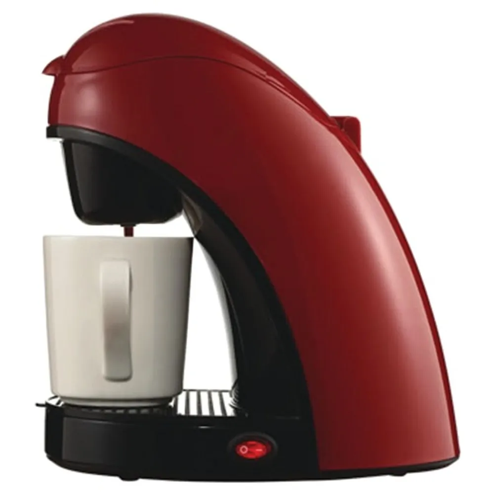Brentwood TS-112R — Brentwood Single Cup Coffee Maker-Red