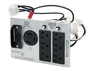 APC - Schneider Electric SUA027RM — APC Backplate Kit for Smart-UPS 2200/3000VA 3U-5U