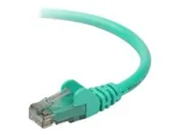 Belkin A3L980-20-GRN-S — PATCH CABLE - UNSHIELDED TWISTED PAIR (UTP) - MALE LEFT GENDER - MALE RIGHT GEND