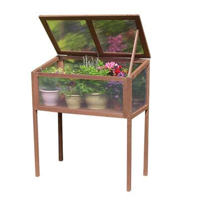 Gardman USA 7651 - Raised Wooden Cold Frame
