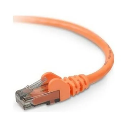 Belkin A3L980-50-ORG-S — PATCH CABLE - UNSHIELDED TWISTED PAIR (UTP) - MALE LEFT GENDER - MALE RIGHT GEND