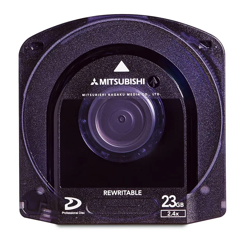 VERBATIM 98927 — Verbatim, Professional Disc XDCAM 23GB 2.4X, Re-Writable, 5PK