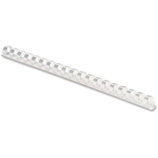 FELLOWES 52372 — BINDING COMBS PLASTIC - WHITE 1/2IN 100P