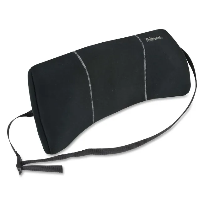 FELLOWES 9190701 — Fellowes Lumbar Back Support Cushion with Adjustable Straps
