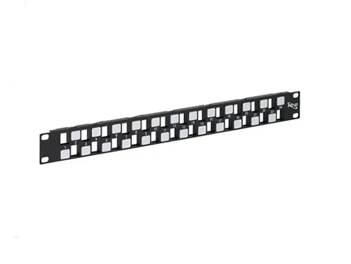 Cablesys ICC-IC107BE241 — ICC ICC-IC107BE241 Patch Panel, Blank, Ez, 24-port, 1 Rms