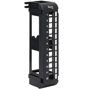 Cablesys ICC-IC107BP12V — ICC ICC-IC107BP12V Patch Panel, Blank, Vertical, Hd,12-port