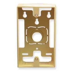 Cablesys ICC-IC107MRSIV — ICC ICC-IC107MRSIV Mounting Box, 1-gang, Ivory