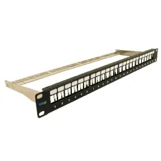 Cablesys ICC-IC107PPS6A — ICC ICC-IC107PPS6A Patch Panel,blank,cat 6a Ftp,24port,1rms
