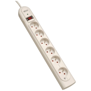 Tripp Lite TLP61F - Tripp Lite, Surge Protector Strip, 6 Outlet, French Type E, 