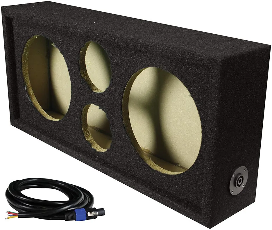 Qpower CH102S — Qpower Passive Speaker Box for Dual 8" Woofers & Tweeters
