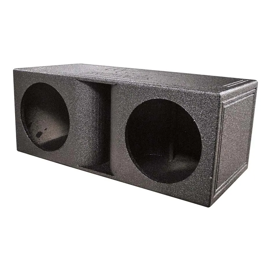 Qpower QBOMB12HP — Qpower QBOMB Dual 12" Horn Ported Subwoofer Enclosure