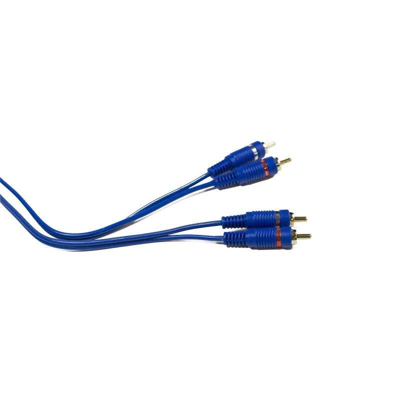 STINGER SSIB17 — Stinger 17ft High-Quality RCA Audio Cable - Blue