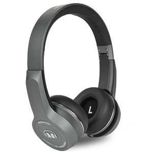 Monster NTUNE-GRAY - Monster ClarityHD Bluetooth Wireless Foldable On-Ear Headpho