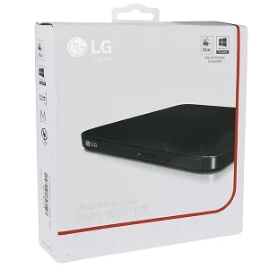 LG SP80NB80 - LG SP80NB80 8x DVDRW DL USB 2.0 Ultra-Slim Portable External