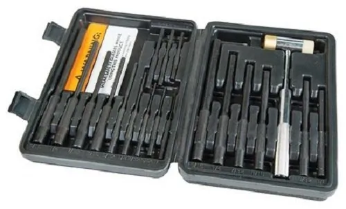 BATTERY TECHNOLOGY 110128 — Wheeler Master Roll Pin Punch Set