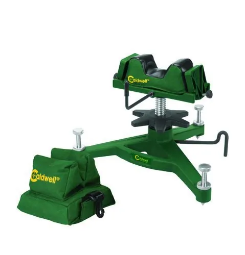 BATTERY TECHNOLOGY 383640 — Caldwell The Rock Dlx Shooting Rest and Rear Bag Combo