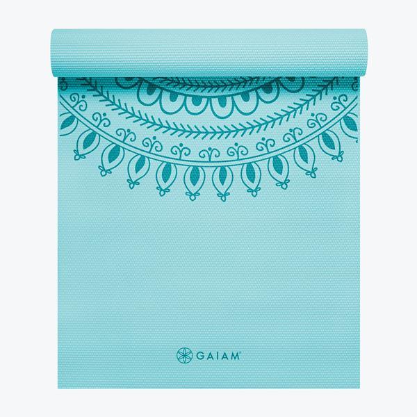 GAIAM 560527 - Gaiam Premium Marrakesh Yoga Mat 5mm Blue