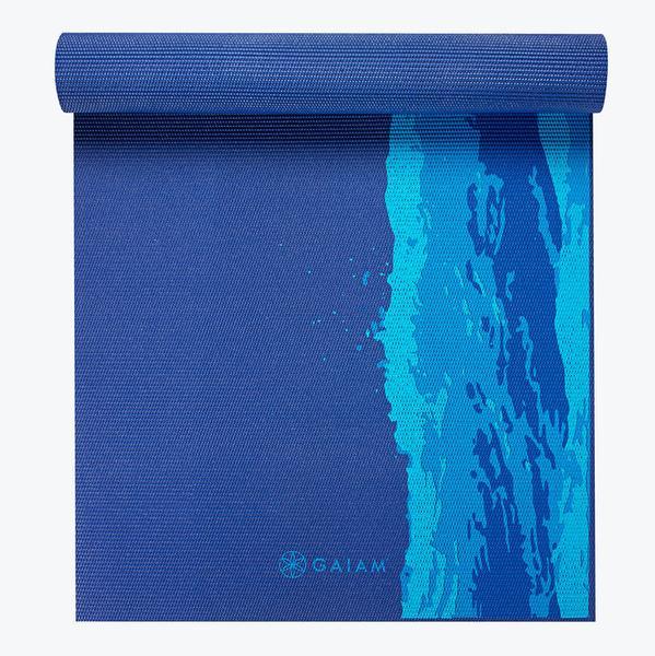 GAIAM 561808 - Gaiam Premium Oceanscape Yoga Mat 5mm