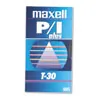 MAXELL 217112 — Maxell VHS Standard Grade Videocassette, 30 Min