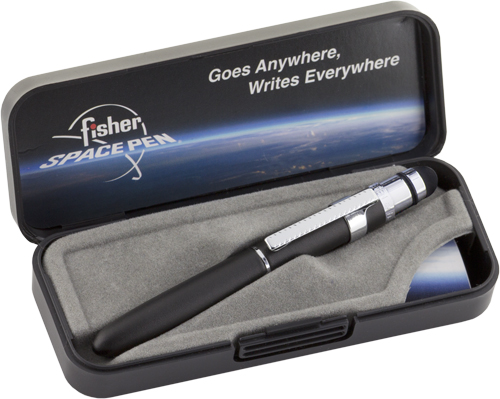 Fisher BG4CLS - Fisher Space Pen Bullet Grip Space Pen with Clip and Conduct