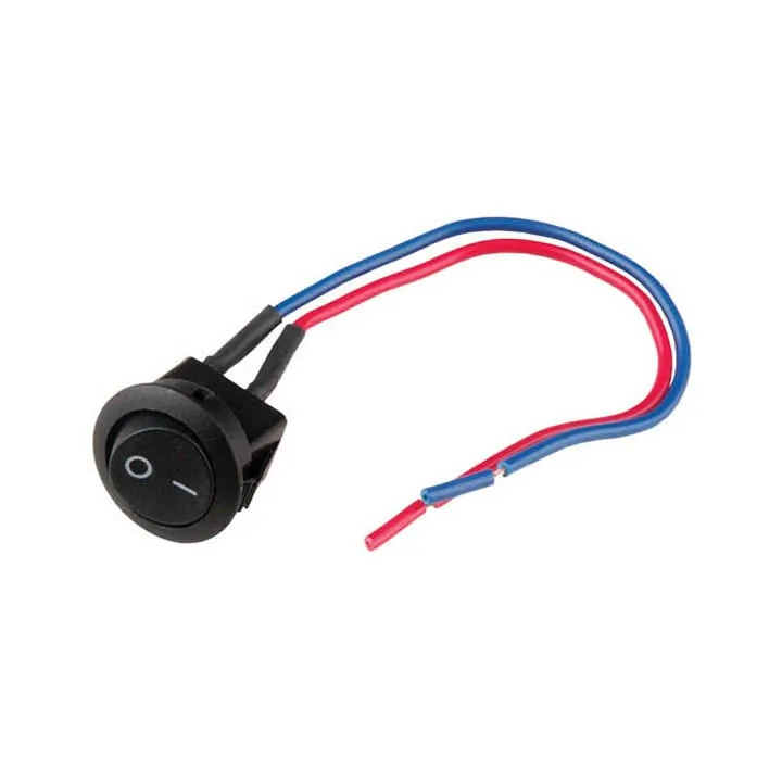 Nippon Labs ISECRS12513 — Nippon Mini Rocker Switch with 6 Lead Wires - Versatile Control