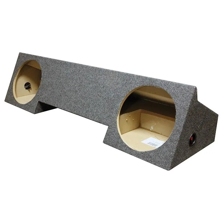 Qpower BQDODGE12 - EMPTY WOOFER BOX DODGE X-CAB 96-01; DUAL 12; (BOXED) Under s