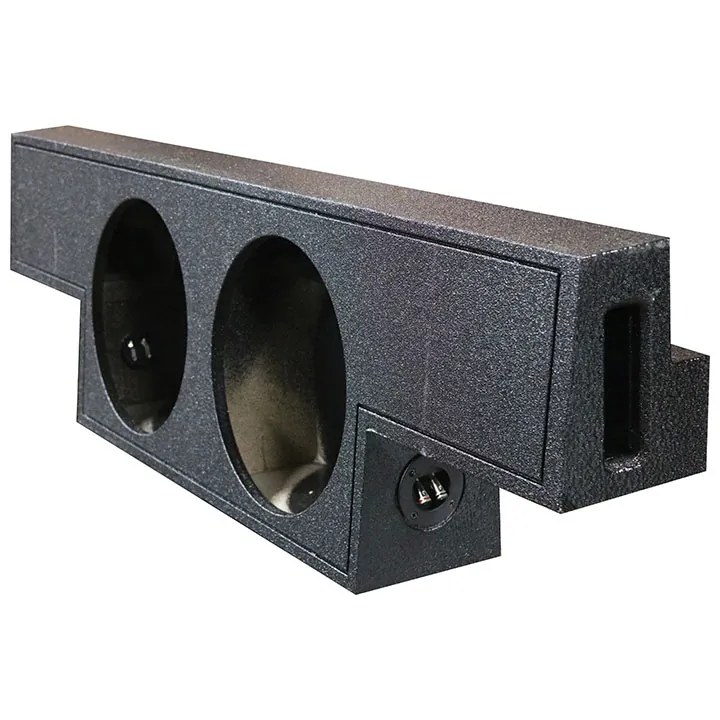 Qpower QBGMC04210 — QBOMB Dual 10-Inch Ported Subwoofer Enclosure for GM Crew Cab
