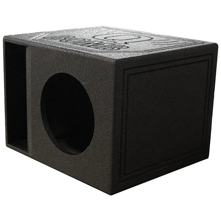 Qpower QBOMB10HPSINGLE — Qpower Qbomb Single 10-Inch Subwoofer Enclosure