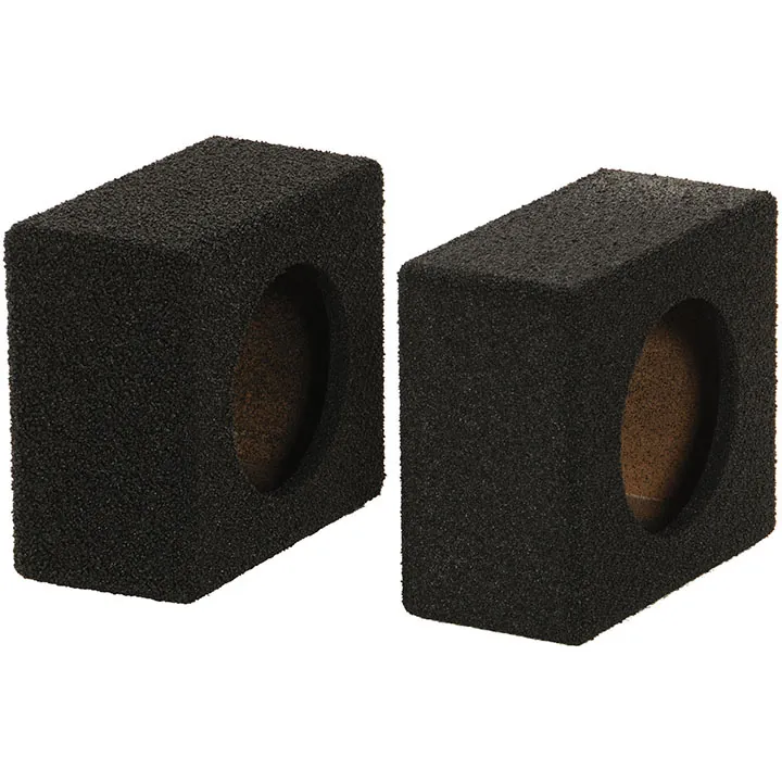 Qpower QBTW65 - Qpower 6.5" Speaker Enclosure Pair with Bedliner Coating