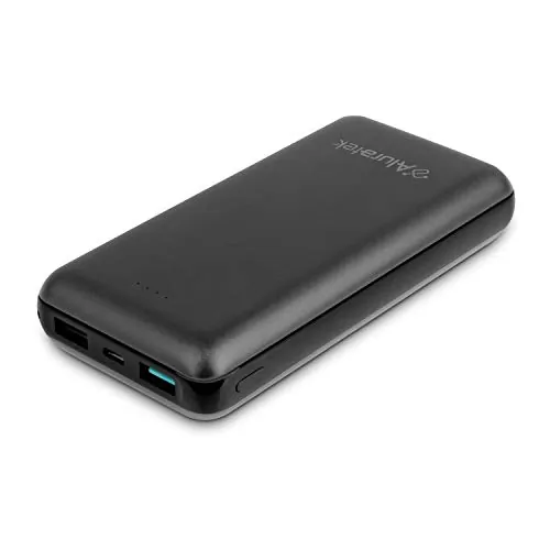 Aluratek ASPB20kF — 20,000mAh Dual USB Powerbank