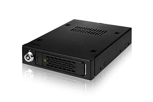 Icy Dock MB991SK-B — ICY DOCK Storage MB991SK-B 2.5inch SATA HDD/SSD Full Metal Mobile Rack 1x3.5inch Device Bay Retail